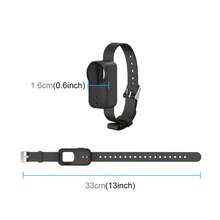 For Osmo Nano PULUZ Body Silicone Expansion Wrist Strap Cover Pet Collar Mount (Black) - View 8