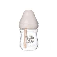 1pc 160ml/240ml Glass Baby Bottles,No-Drip Design, Reduces Colic And Gas With Anti-Colic Valve, Natural Silicone Nipple - Multicolor - View 15