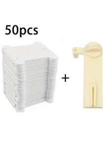 Winding Board And Spool, Plastic Embroidery Thread Spool, Translucent Thread Spool Card With Thread End Slot And Hanging Hole, Suitable For Cross Stitch, Embroidery, Sewing And Friendship Bracelet Crafts - Multicolor - View 10