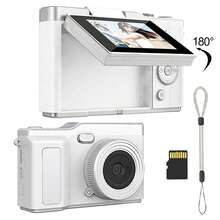 Portable Digital Camera, High Definition Digital Camera, 180° Flip Top Digital Camera, 4x Zoom Digital Camera, Anti-Shake, Suitable For Beginners And Adults, High Definition Digital Camera 600mAh Rechargeable Battery - Multicolor - View 13
