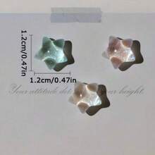 2/5/8/10/15/12pcs Shiny Star Fridge Magnets Set, Suitable For Refrigerator, Whiteboard, Office, Kitchen, Home Decor, Fun Gift For Friends, Party Supplies, Strong Adsorption, Durable And Waterproof, Table Decoration (Random Color) - A - View 3