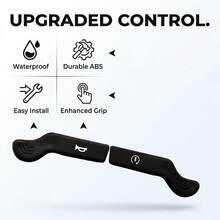 2pcs Motorcycle Horn & Start Button Extension Kit, Non-Slip Durable No-Drill Installation, With Auxiliary Push Rod, Multiple Colors Available, Suitable For Various Motorcycle Models - A - View 4
