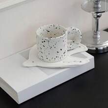White Bird Shaped Coaster, Mori Style Minimalist Design, Bird Silhouette, Plate Coaster, Suitable For Home Dining Table, Japanese B&B, Afternoon Tea Platter, Light Meal Gathering, Cafe Tabletop Decoration - Multicolor - View 3