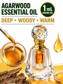 1g Pure Agarwood Essential Oil, No Additives, High Oil Content, Long-Lasting Fragrance, Rich Aroma, Soothing For Body And Mind - Agarwood Essential Oil - View 1