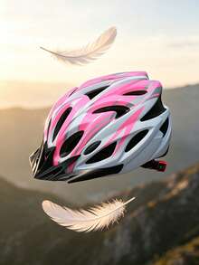 1pc Adult Unisex Cycling Helmet, Ultra-Light Adjustable Head Circumference, Detachable Visor, Soft EPS Foam Lining, Breathable Ventilation Design, Suitable For Mountain Bike, Road Bike And Outdoor Sports - Multicolor - View 7