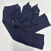 Women Two-Piece Outfits - Peacock Blue Suit - View 9