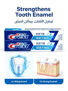 CREST Gleem All-In-One 7-In-1 Enamel Strengthening Toothpaste 180g - Mint - View 2