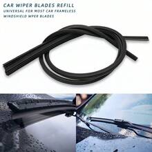 Car Front Windshield Wiper Blade Replacement Rubber Strip, Easy Installation Without Complex Tools, Wear-Resistant Rubber Material, Universal Fit For Multiple Car Models, Quickly Replace Old Wipers, Clear Visibility During Rainy Driving - Windshield Wiper Replacement Blades - View 1