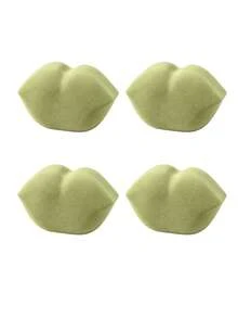 2/4/6/8/10pcs Creative Lip-Shaped Makeup Sponges, 4 Colors Available, High Elasticity Soft Makeup Sponge, Dry & Wet Use, Fits Skin, Suitable For Foundation And Concealer, Unique Shaped Makeup Sponge - Multicolor - View 13