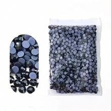 1440顆 DIY 熱修補玻璃水晶，美甲熱熔水鑽，水晶寶石，可用於衣物、鞋子、帽子、包包、布料 - 多色-SS10-2.9mm - 查看 29