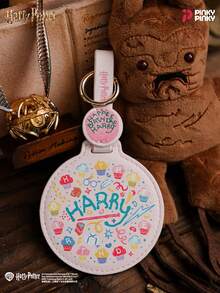 Harry Potter Girl Keychain Mirror, Hagrid Cake Design, Academy Style Bag Charm, Christmas Halloween Birthday Party Gift - Multicolor - View 3
