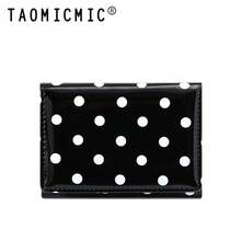 New Women's Short Trifold Wallet, Polka Dot Cute Coin Purse, Student Daily Use Card Holder - Multicolor - View 13