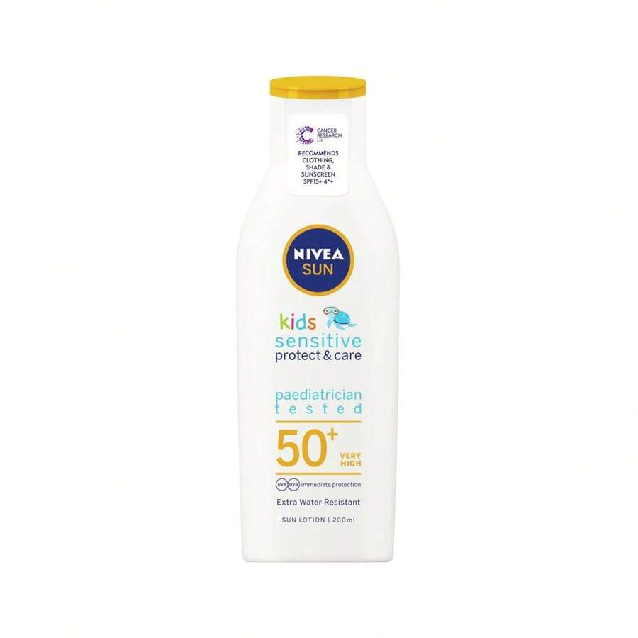 NIVEA SUN Kids Protect & Sensitive Sun Lotion 200ml - colorant-free - View 1