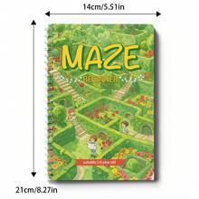 Scenic Maze Activity Notebooks Garden, Town, Harbor And Snow Village Pathfinding Puzzles, Progressive Brain Games To Build Focus, Logic, Observation And Problem-Solving Skills - Style - View 8