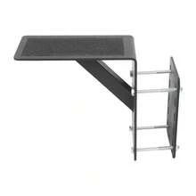 2PCS Frame Mounted Trailer Step Boat Trailer Step Yacht Trailer Step - Black - View 6