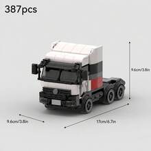 MIKEMENG 397/328/345/336/375/387 PCS Classic MOC Building Blocks Racing Car Set, Adult DIY Car Toy Model, Suitable For Collection, City Tech Champion Cup Series, Perfect As Birthday, Halloween, Christmas Gift For Boyfriend, Husband - Model - View 15
