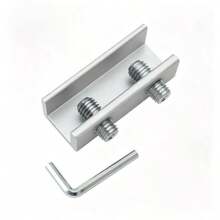 Sliding Window Limit Lock, Iron Window Stopper, Adjustable Anti-Fall Window Limit Lock With Key, Sliding Door And Window Rail Protection Limit Lock - A - View 10