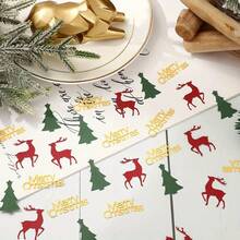 The Grinch 500PCS Christmas Confetti Set – Mixed Paper Sprinkles For Table Scatter, Gift Wrap, & Artificial Tree Decor, Festive Holiday Party Supplies - Multicolor - View 2