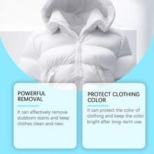 JAYSUING Down Jacket Cleaning Wipes, Stain & Oil Remover, Portable Mini Wipes For White Sneakers And Down Jackets - 1 Box Pink Panda - View 3