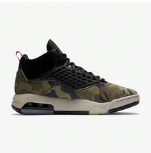 Nike Jordan Maxin 200 Men's Basketball Style Sneakers Camo Pattern Design Multi-Layer Upper Structure Shoes CD6107-200 - Multicolor - View 4