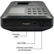 Relógio Ponto Biométrico Digital Livre Software Fácil Config - 1PC - Visão 8