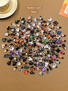 20pcs Random Style Halloween Hair Clips, Suitable For Holiday Wear Hair Accessories - Multicolor - View 8