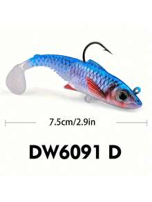 Proberos Realistic Fishing Bait And Lures - 3-Hook Lead Sinkers, Enhanced Catch Rate, Natural Attractant, Suitable For Year-Round Fishing Adventures - Multicolor - View 7