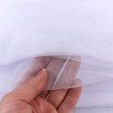 Patio Umbrella Mesh Screen, Outdoor Umbrella Netting With Zipper Door, Polyester Hanging Screen For Garden Patio Table Camping And Outdoor Dining - White - View 5