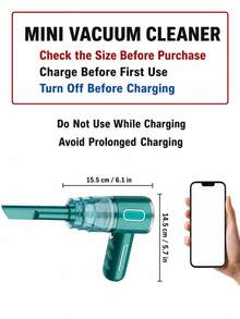 Wireless Home Vacuum Cleaner, Suitable For Home Cleaning, Car Cleaning, Pet Hair Removal, Multi-Functional Portable Mini Handheld Car Vacuum Cleaner, Suitable For Multiple Scenarios, And Includes Multiple Accessories. - Multicolor - View 11