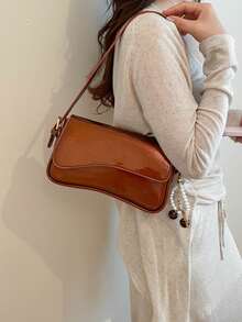New Versatile Shoulder Bag - Coffee - View 3