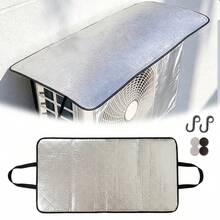 1pc 94*45cm Air Conditioner Outdoor Unit Sunshade Cover, Rain Cover With Magnetic Strap Design, Windproof, Rainproof And Sunproof - A - View 14