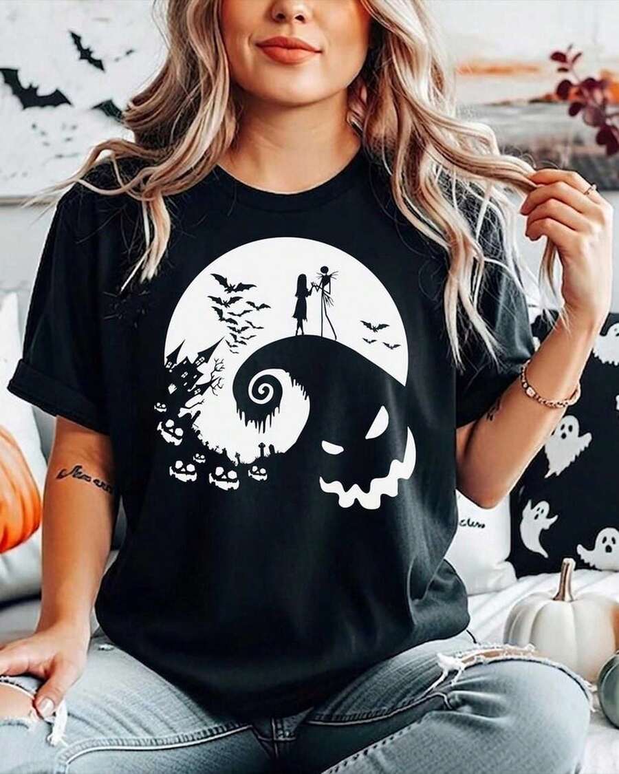 Women T-Shirts - 黑色 - 查看 1
