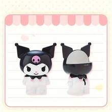 SANRIO 1pc Cute Kuromi And Pompompurin Pen Holder, Floral Arrangement Ornament, Multifunctional Storage Box, Anime Fan Desktop Pen Holder, Vanity Makeup Brush Organizer, Toothbrush And Toothpaste Display Box, Exquisite Holiday Gift, Best Gift For Students - Multi-color - View 12