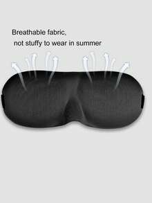 3D Embossed Zero Pressure Blackout Design, Breathable Skin-Friendly Fabric, Full Blackout, Suitable For Napping, Travel, Yoga, Home Use, Vintage Style - Multicolor - View 6