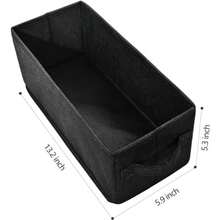 UENTIP Cajas de Almacenamiento para CD - Paquete de 2 Soportes - 13.3 x 5.9 x 5.3 Pulgadas, Contenedor Con Capacidad para 30 CDs en Fundas de Joyería Completa o 60 en Fundas Delgadas - Multicolor - Ver 3