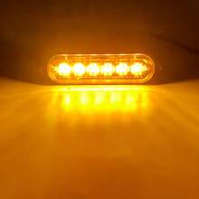 1 Pc 6LED Car Warning Light Grill Breakdown Light Car Truck Trailer Beacon Lamp LED Side Light For Cars 12V - 24V - 6led - View 9