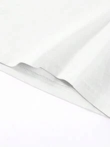 تي شيرت قطني بأكمام طويلة راجلان للبنات، أكمام طويلة للخريف والشتاء، طباعة قلب متعددة الألوان بأسلوب كرتوني لطيف، مظهر أنيق حلو للبنات - أبيض - مشاهدة 8