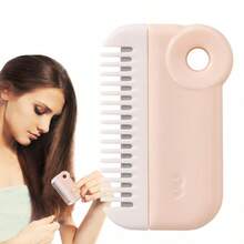 Two-In-One Trimming Comb, 1-Piece, With Safety Comb Guard And Hanging Holes. Multi-Purpose Beauty Styling Tool, Suitable For Home DIY, Suitable For Both Men And Women, Ideal As A Halloween Or Christmas Gift. - Multiple Styles - View 6