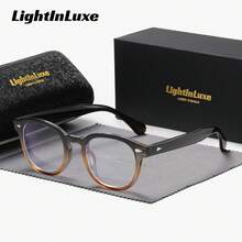 LightInLuxe 中性時尚全框橢圓形無度數眼鏡 戶外休閒用 - 彩色 - 查看 1