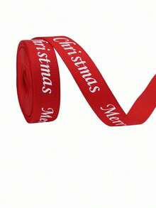 1pc Christmas Ribbon, DIY Christmas Tree Bow Decoration Ribbon; Suitable For Gift Wrapping, Christmas Scene Decoration, And Party Streamers. - Multicolor - View 13