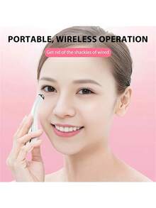 AXH Electric Eye Massager Vibrating Eye Massage Beauty Eye Care Pen - White - View 10