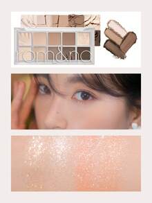 Rom&Nd Better Than Palette 12# Sanded Breeze Garden 7.5g 1入，細緻易暈染中性大地色眼影盤，適合日常韓系眼妝 - 新版12 沙灘微風花園 - 查看 2