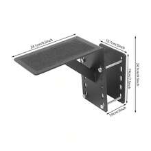 2PCS Frame Mounted Trailer Step Boat Trailer Step Yacht Trailer Step - Black - View 11