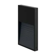 Balizador LED Preto 3W 3000K Luz Amarela Branco Quente 75 Lúmens Stella Iluminação Decorativa Bivolt Baixo Consumo 12x12 - Preto - Visão 3