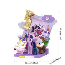 MINISO My Little Pony Creative Display Blind Box Figure, Random 1 Design, For Desk Shelf Room Decor, Birthday Christmas Gift - Pony Blind Box - View 10