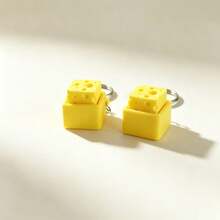 Nút bấm giải tỏa căng thẳng in 3D hình miếng phô mai Clickable Cheese, trang trí bàn làm việc tại nhà và văn phòng, charm treo ba lô, phụ kiện ô tô, móc khóa đa năng độc đáo - Nhiều màu - Xem 5
