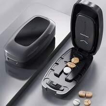 Stainless Steel Pill Cutter, Rectangular Pill Slicer, Can Cut Into Multiple Sizes And Specifications, Meets Daily Medication Needs, Suitable For Carrying And Travel Use - View 5