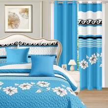 Comforter Sets - Sky Blue - View 3