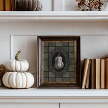 1pc Frameless Rustic Fall Pumpkin Botanical Wall Art Dorm Gift - Multi-color - View 2