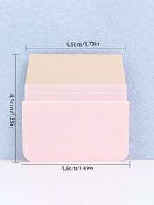 Wide Flat One‑Shape Silicone Foundation Brush, Portable Standing Silicone Mask Spatula With Protective Lid, Reusable Skin‑Friendly Silicone Makeup Scraper, Won't Waste Product For Foundation Mask Mud Application, Multi‑Purpose Facial Beauty - Multicolor - View 7